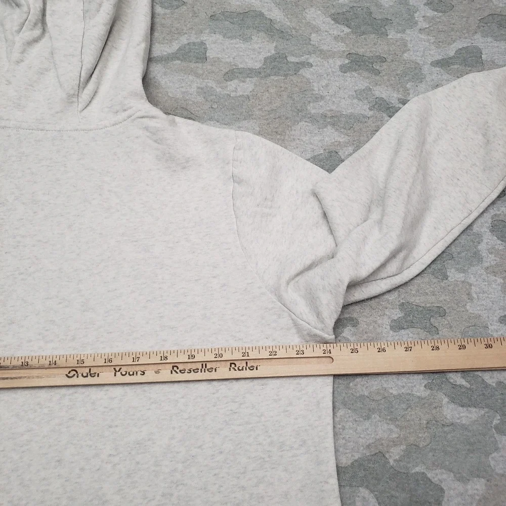 Nike Sweatshirt Womens 1X Gray Pullover Hooded Pockets Long‎
